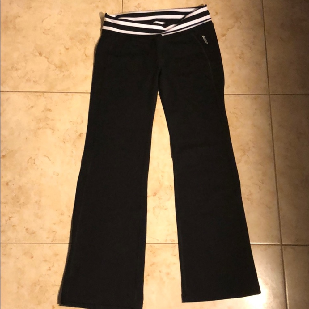 BEBE SPORT PANTS BLACK SZ LG check Measurements😘